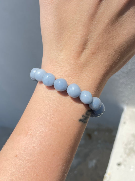 Angelite Freeform Bracelet