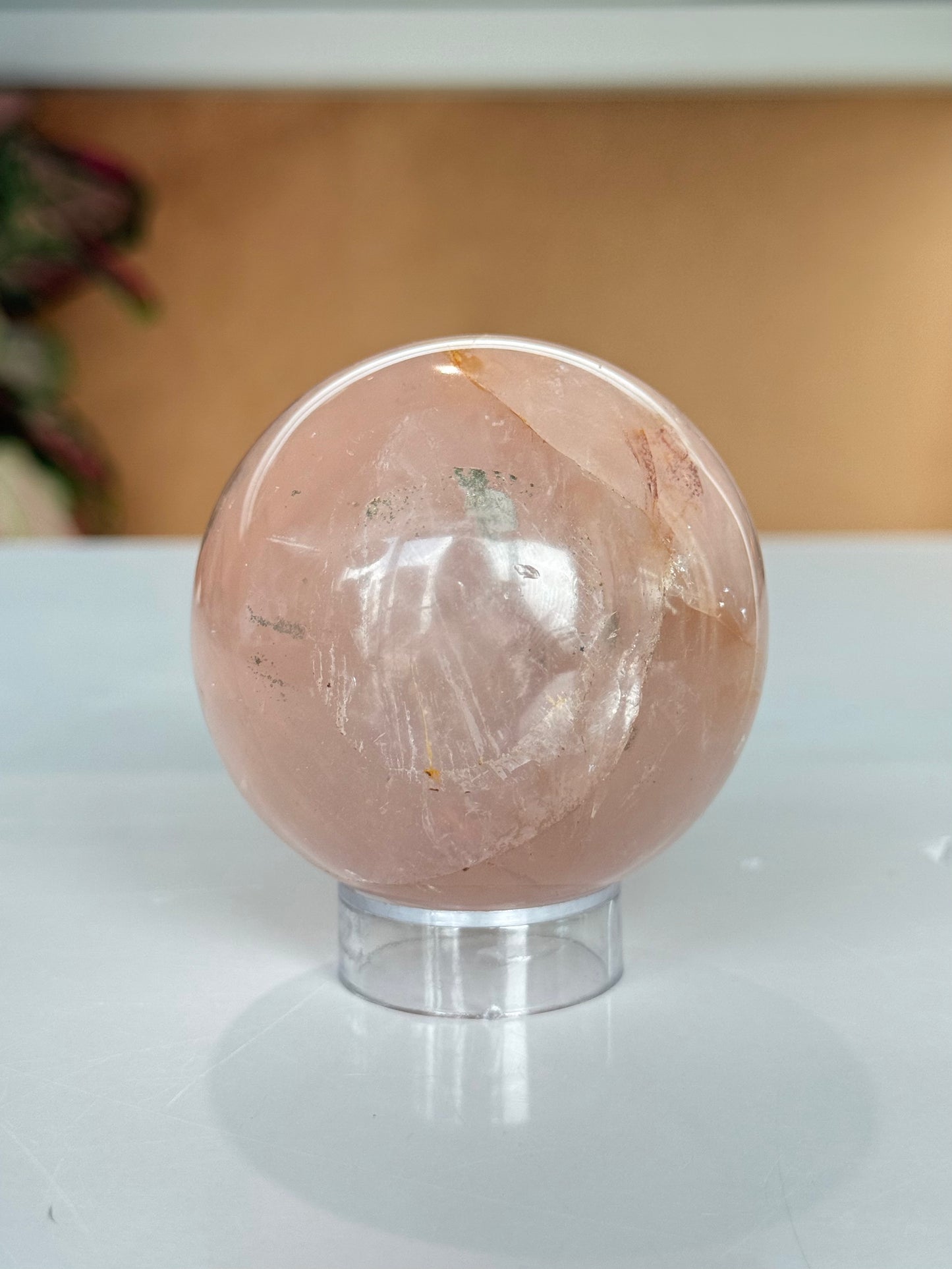 Rose Quartz Sphere | Esfera de Cuarzo Rosado