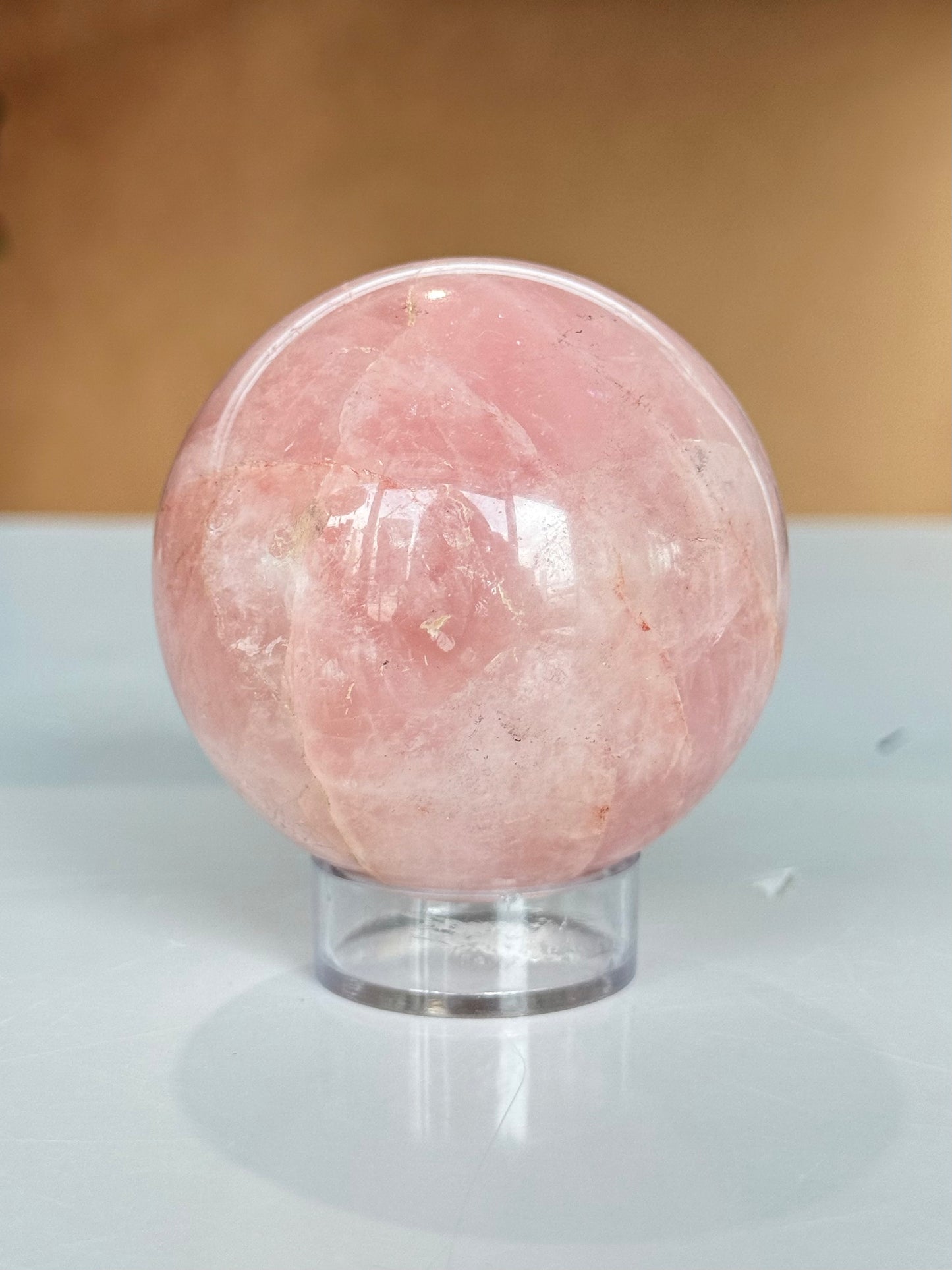 Rose Quartz Sphere | Esfera de Cuarzo Rosado