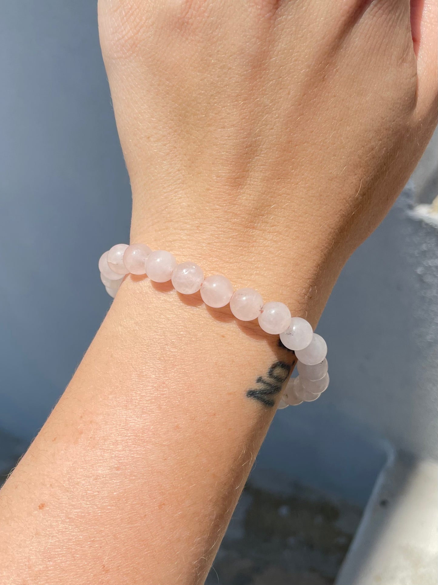 Rose Quartz 8mm Bracelet