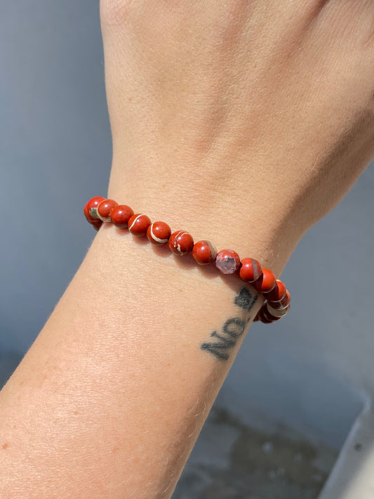Red Jasper 6mm Bracelet