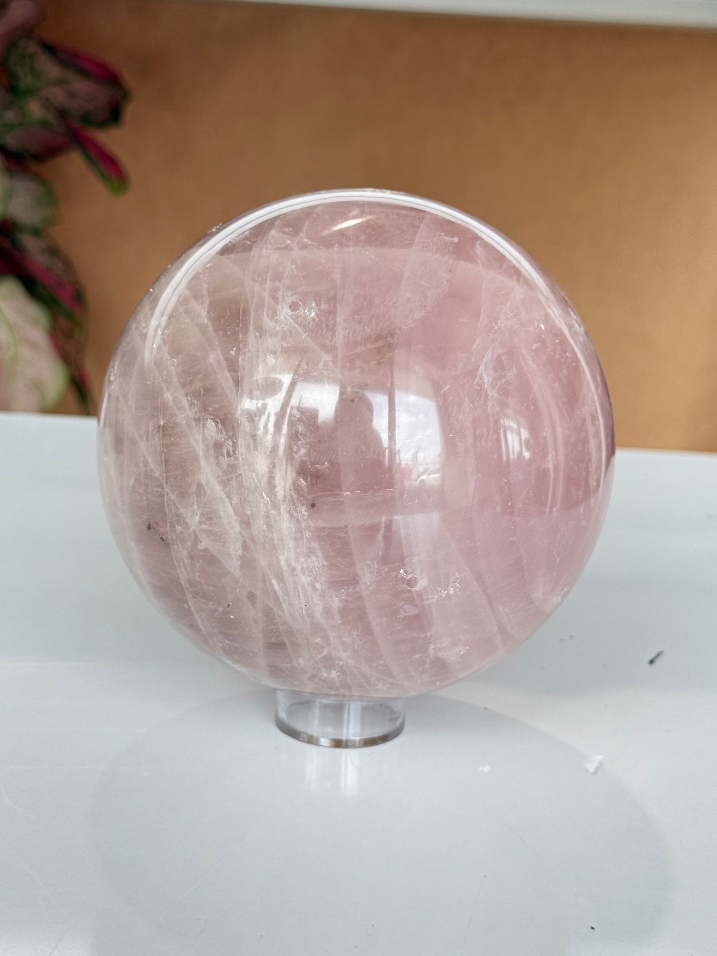 Rose Quartz Sphere | Esfera de Cuarzo Rosado
