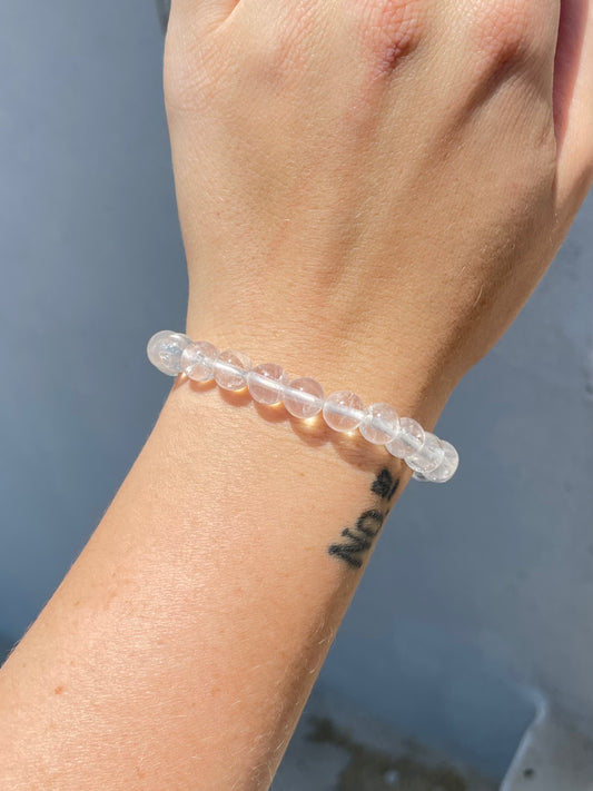 Clear Quartz 8mm Bracelet