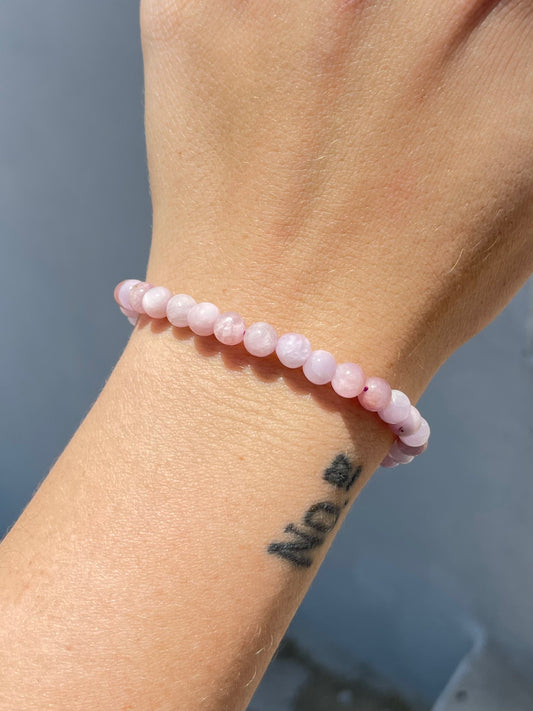 Kunzite 6mm Bracelet
