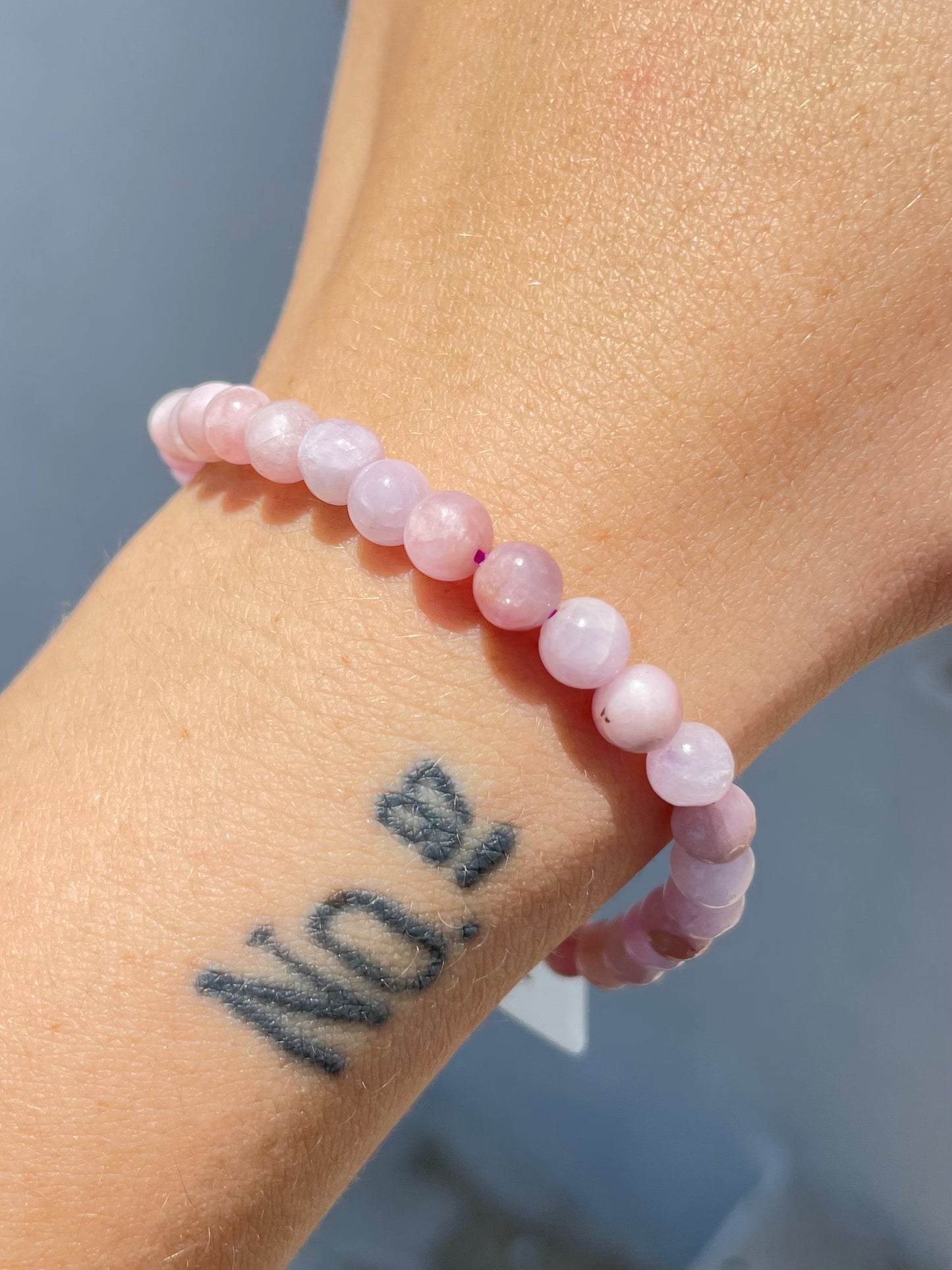 Kunzite 6mm Bracelet
