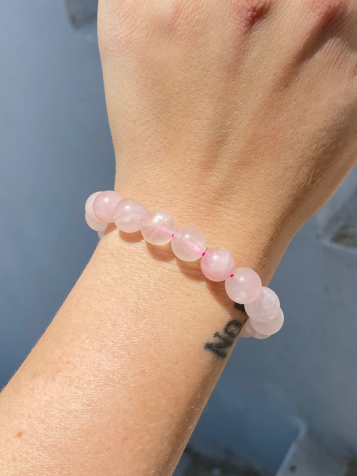 Rose Quartz 10mm Bracelet