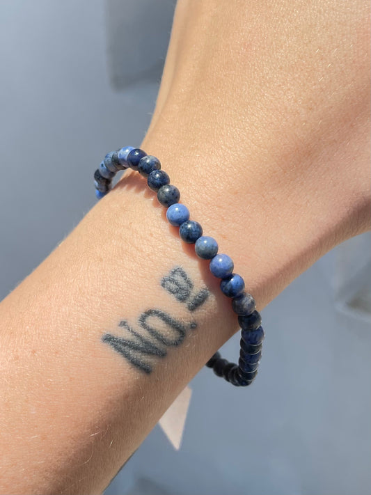 Dumortierite 4mm Bracelet