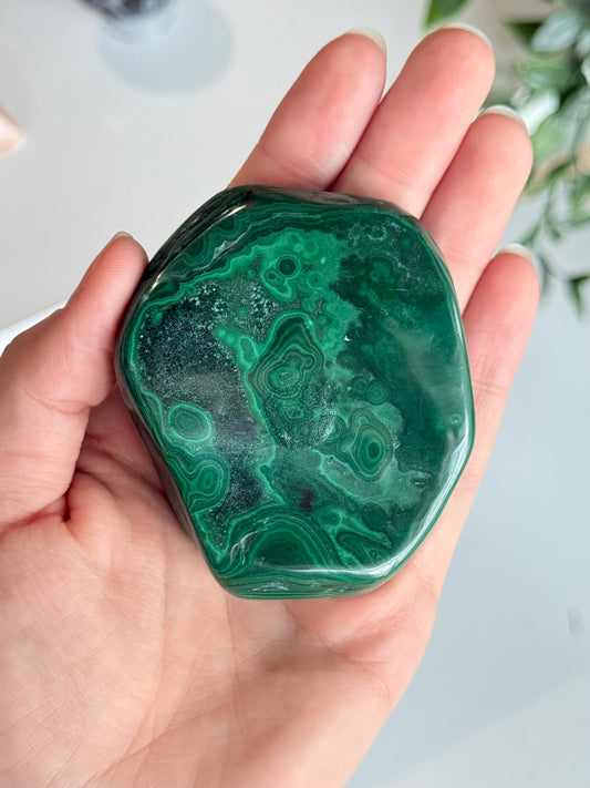 Polished Malachite Freeform | Freeform Pulido de Malaquita