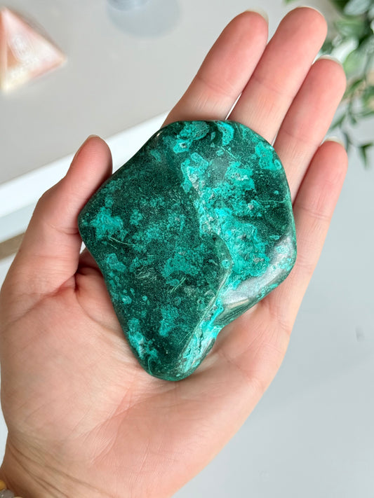 Malachite & Chrysocolla Freeform | Freeform de Malaquita y Crisocola