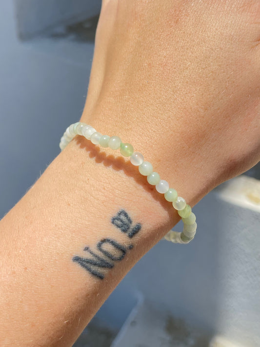 Jade 4mm Bracelet