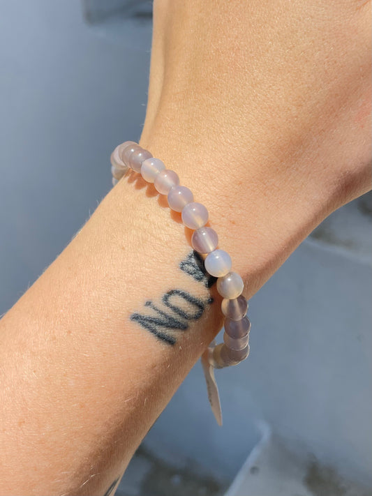 Agate 6mm Bracelet