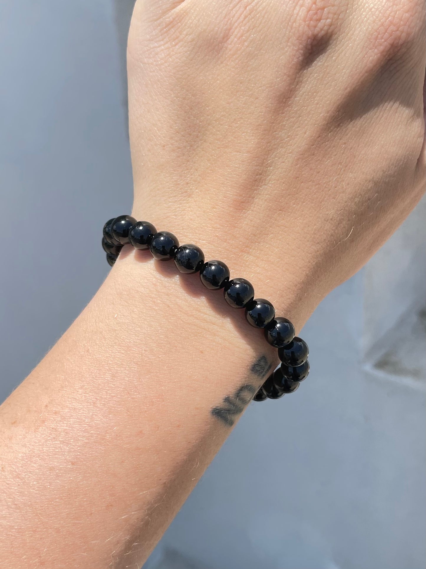 Black Tourmaline 8mm Bracelet