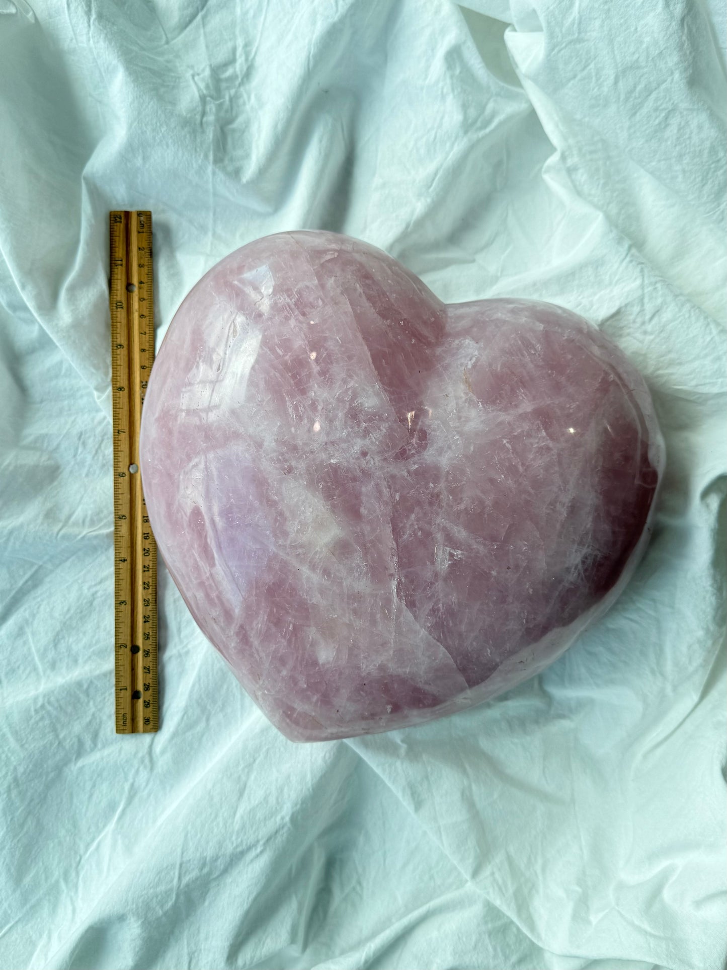 Rose Quartz Heart ( Madagascar )