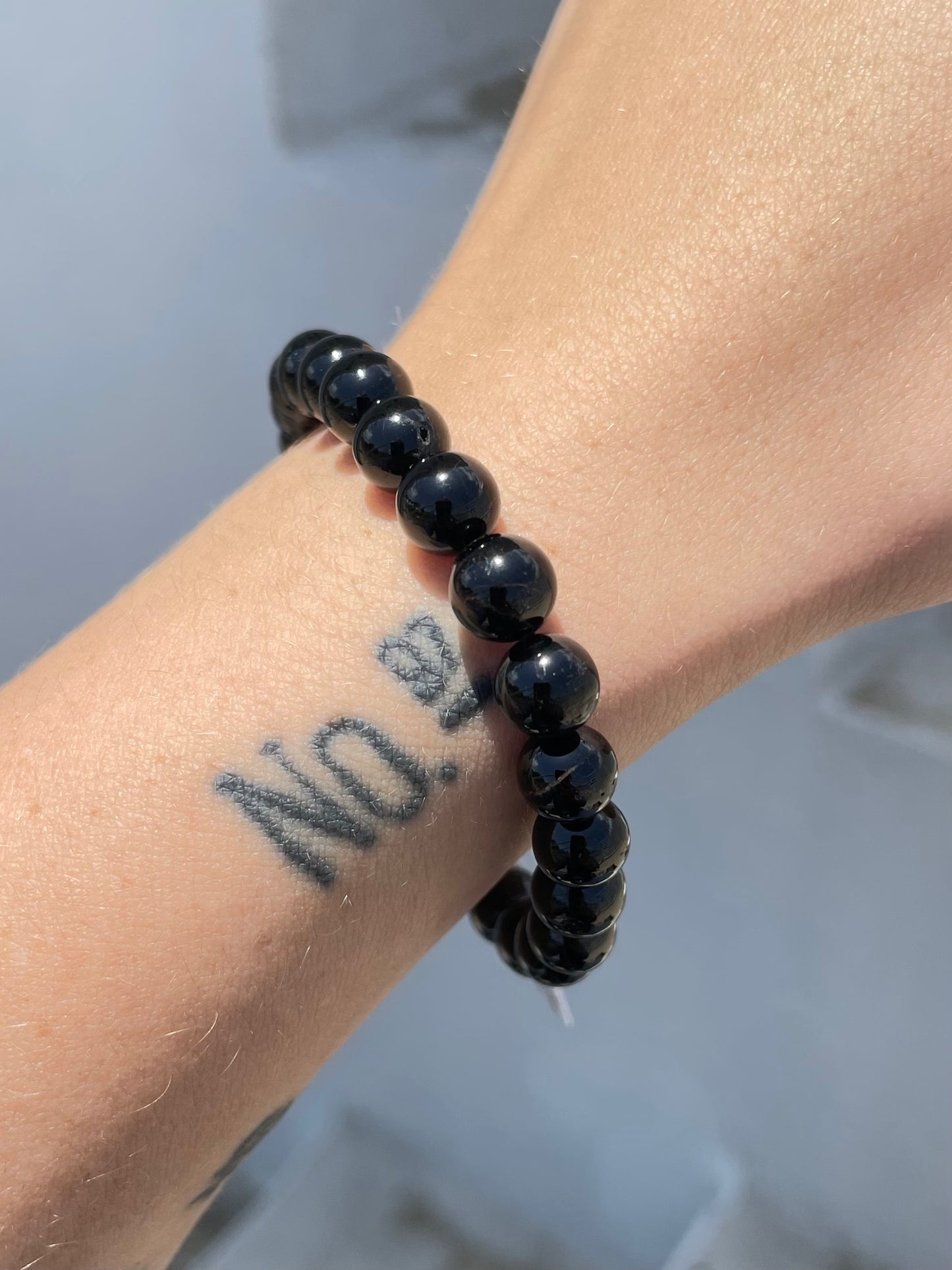 Black Tourmaline 8mm Bracelet