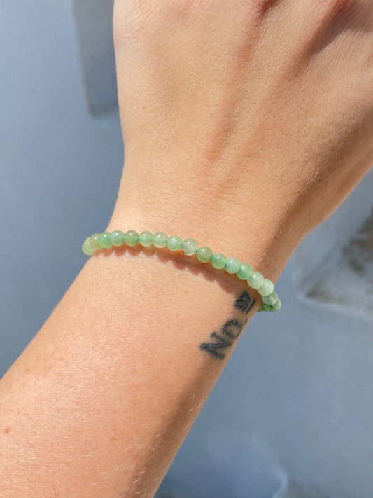 Green Aventurine 4mm Bracelet