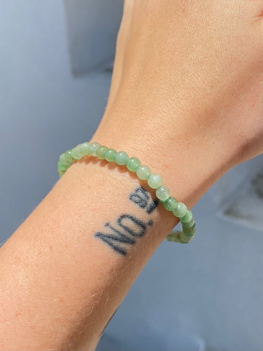 Green Aventurine 4mm Bracelet