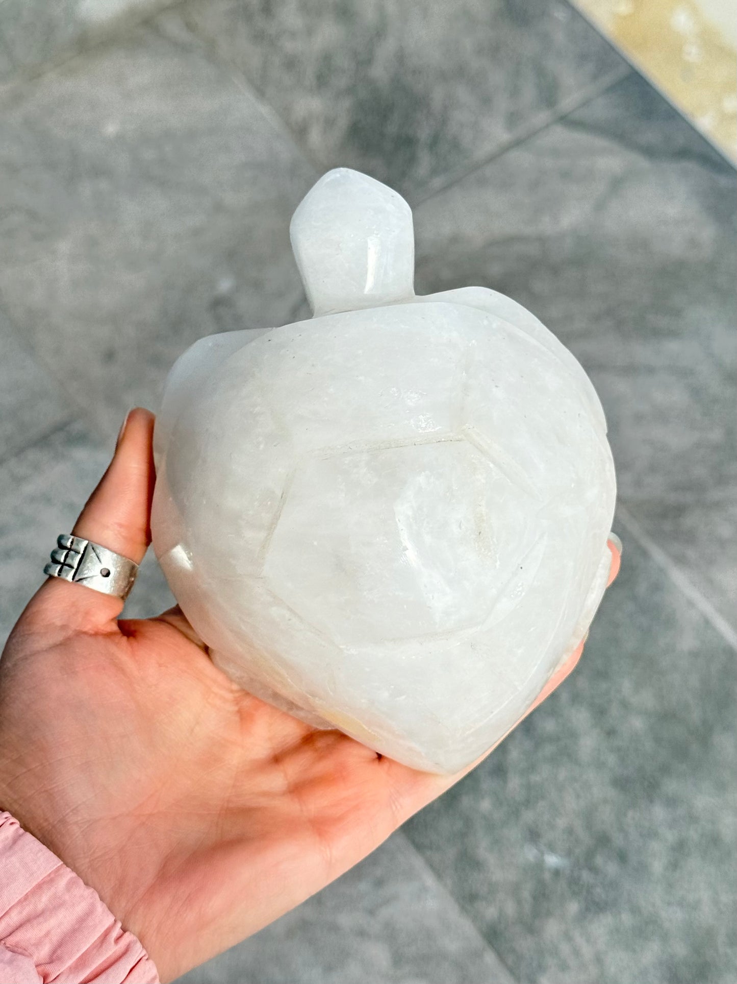 Milk Quartz Turtle (Madagascar )