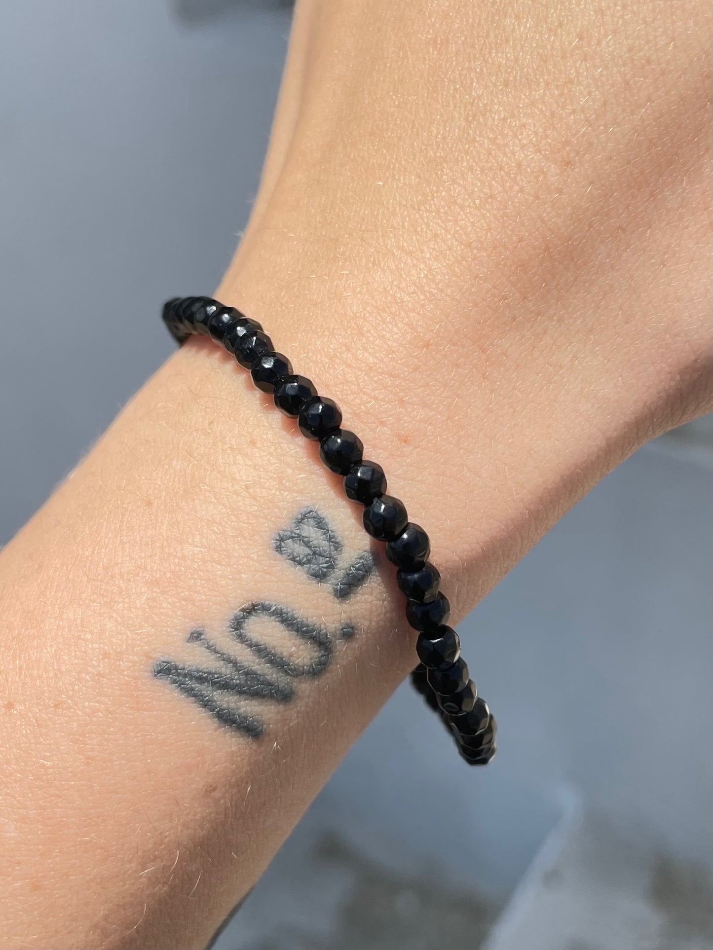 Onyx 4mm Bracelet