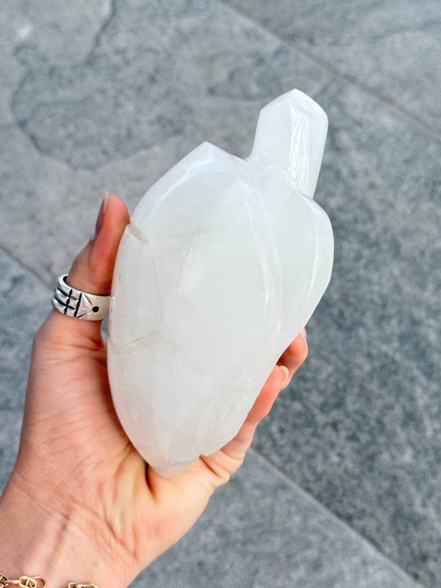 Milk Quartz Turtle (Madagascar )