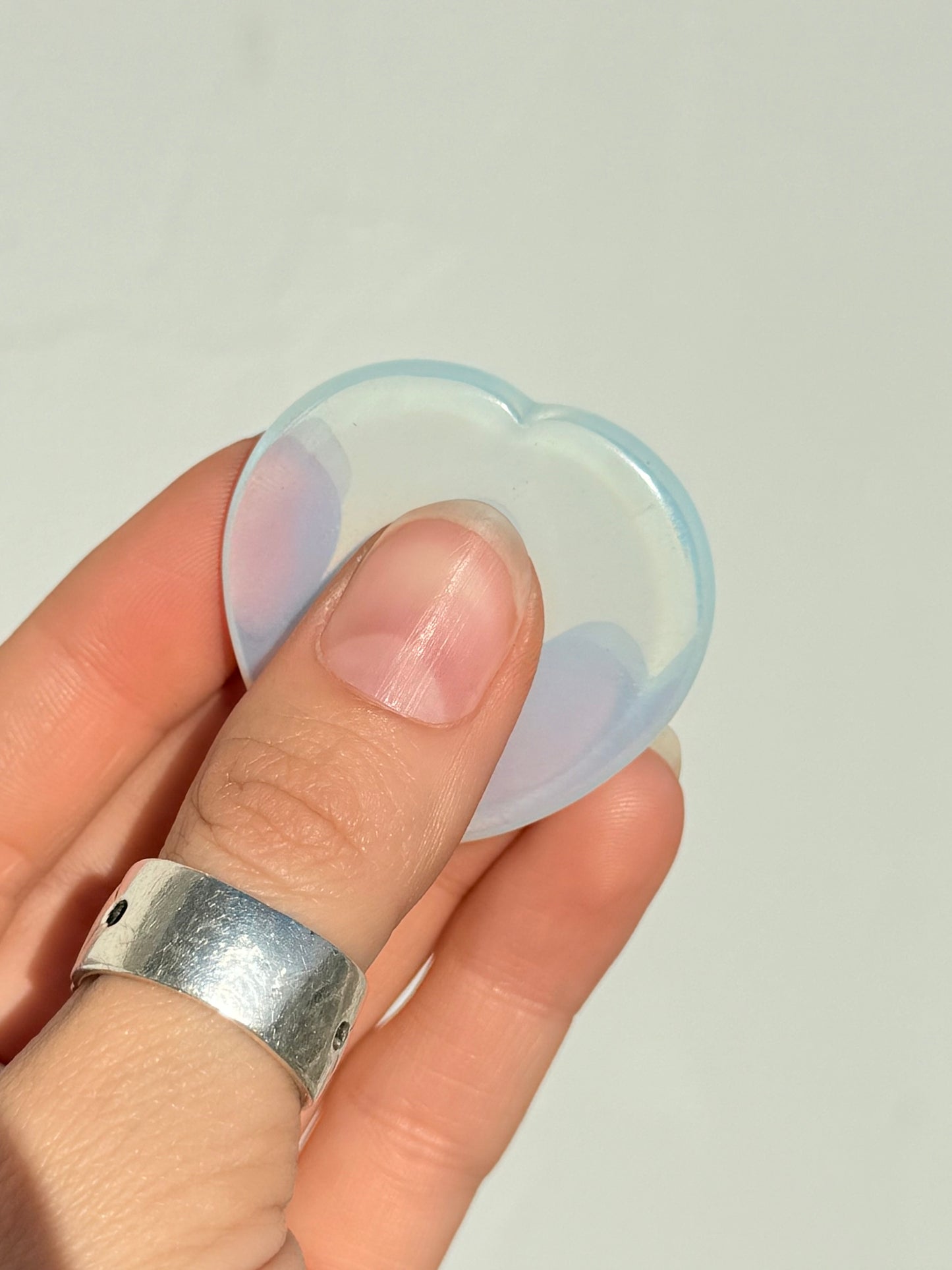 Opalite Heart - Worry Stone
