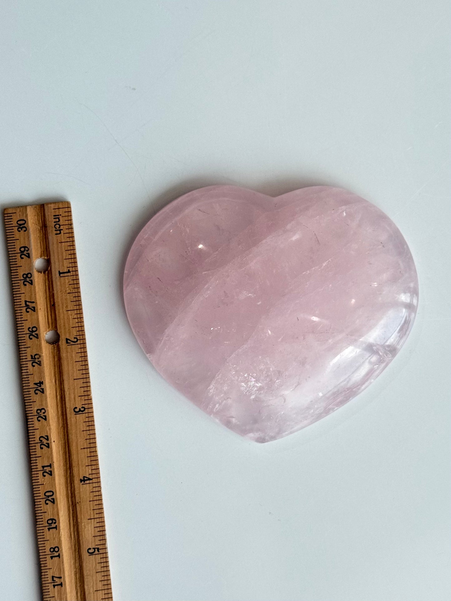 Rose Quartz Heart ( Madagascar )