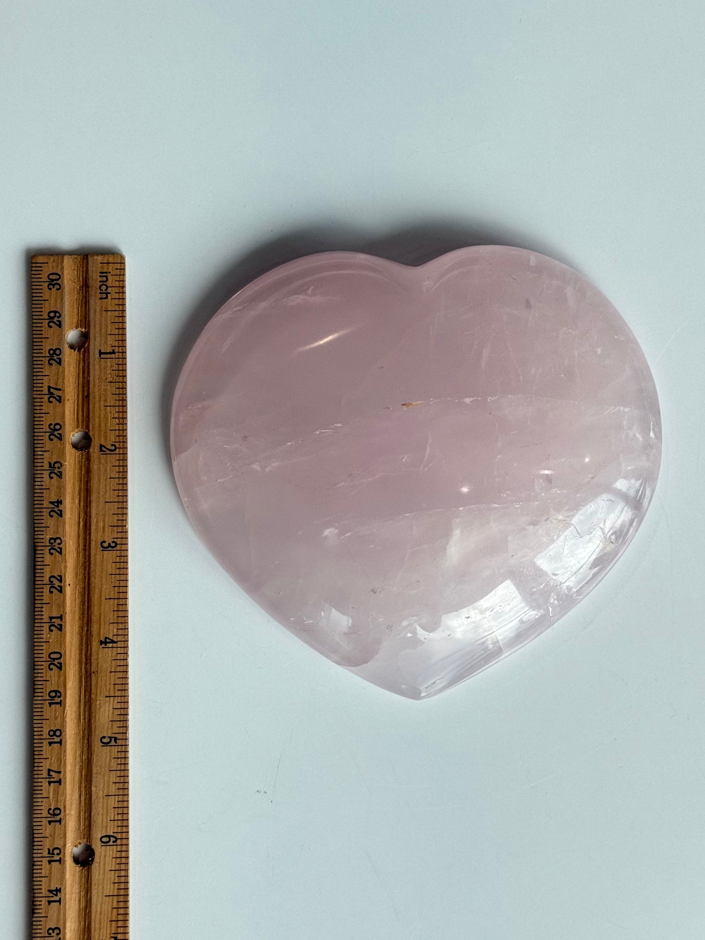 Rose Quartz Heart ( Madagascar )