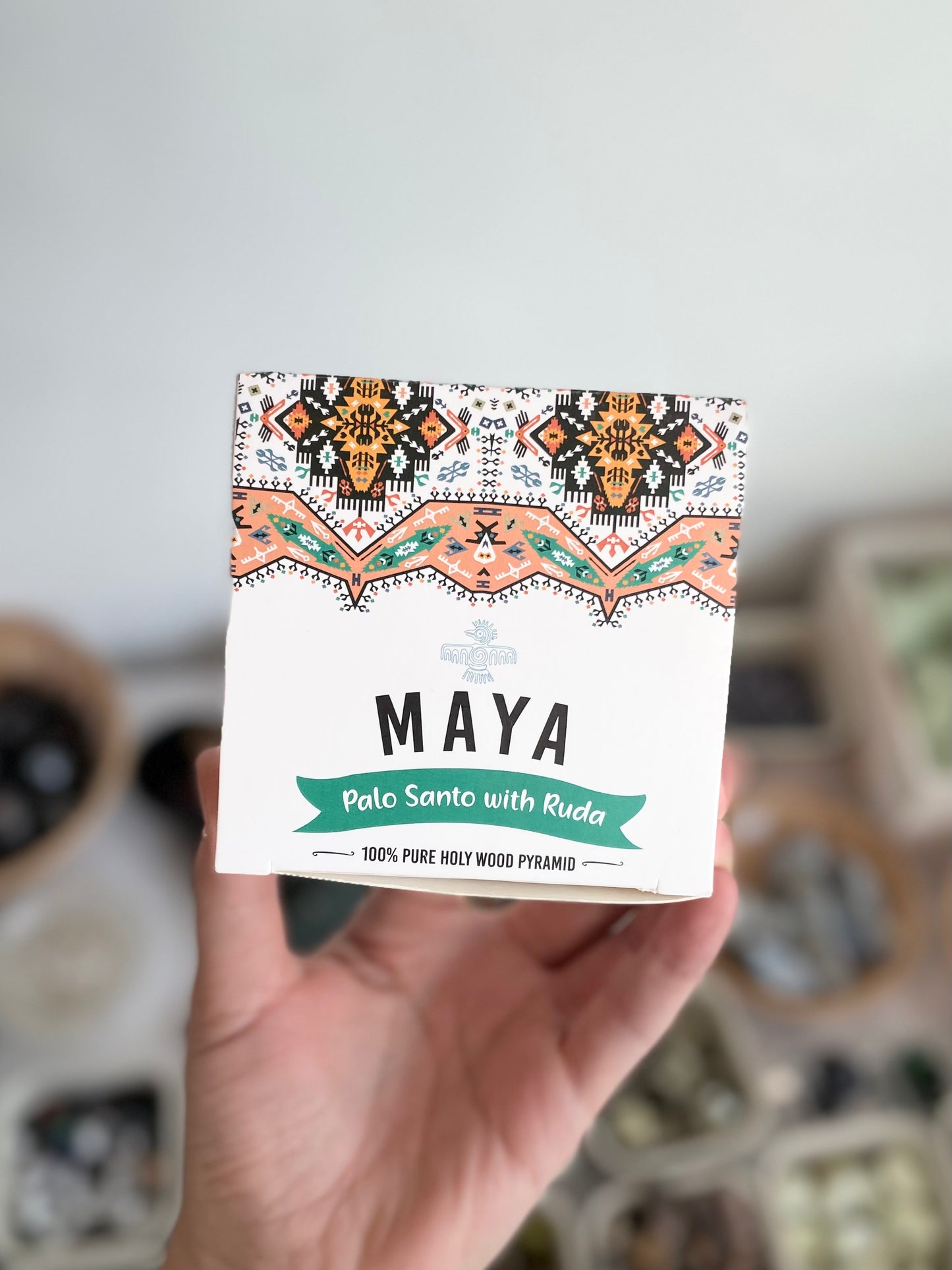 Palo Santo with Ruda ( Maya Pyramid Incense )