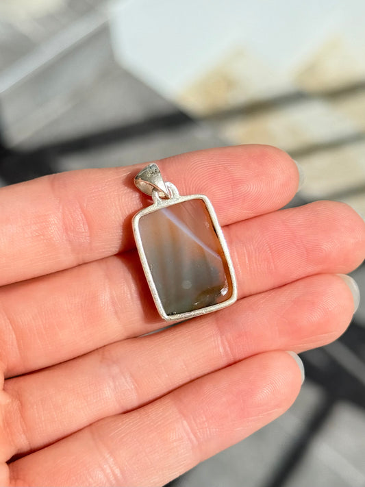 Dendrite Agate Pendant
