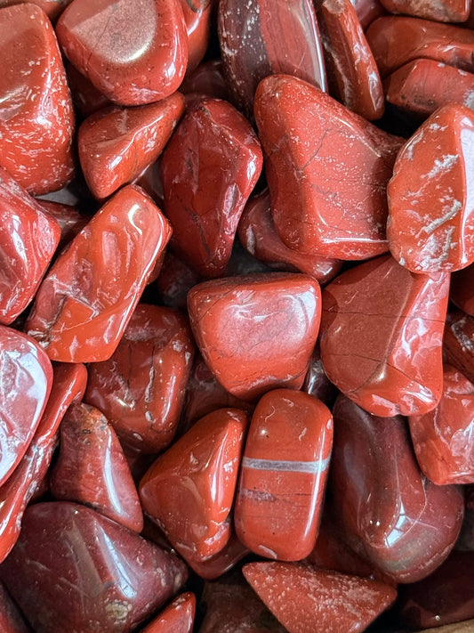 Red Jasper Tumble Stone