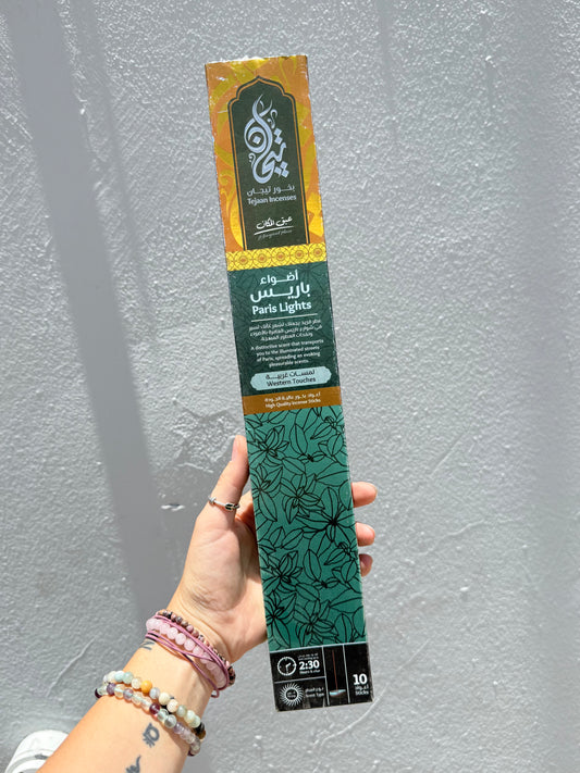 Tejaan Paris Lights Incense Sticks 2:30 Hours
