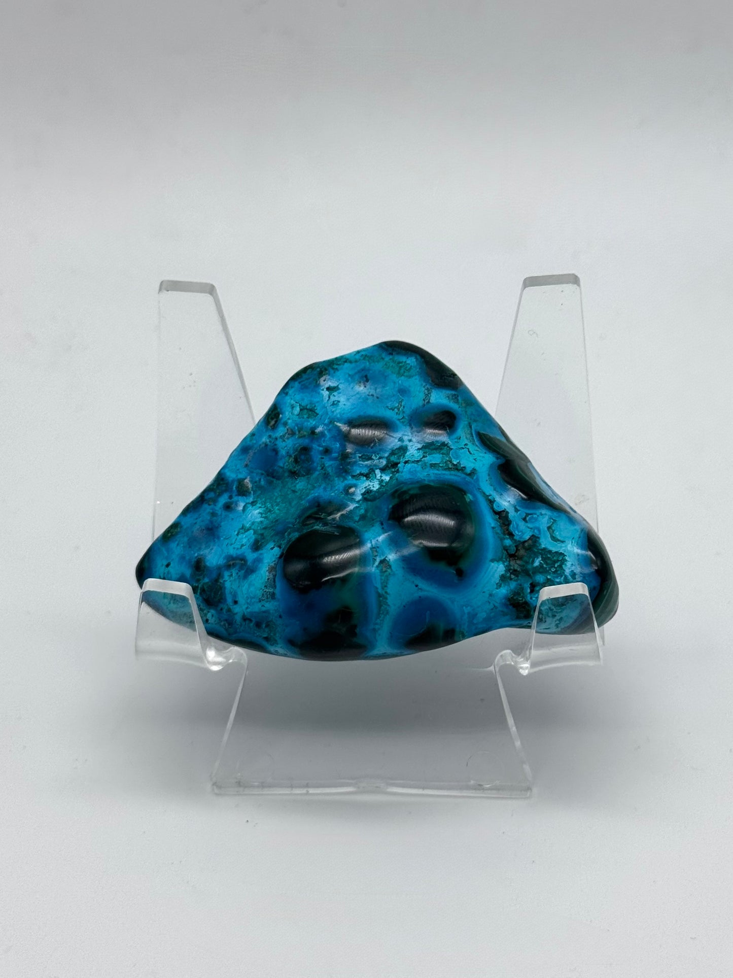 Malachite and chrysocolla ( Polished )