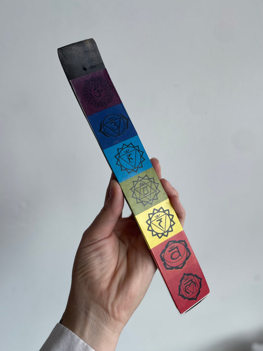 7 Chakra Incense Holder