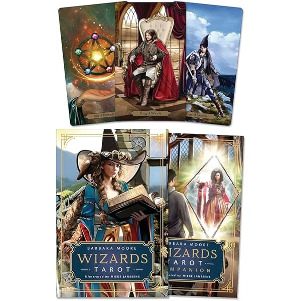 Wizards Tarot By: Barbarra Moore ( English )