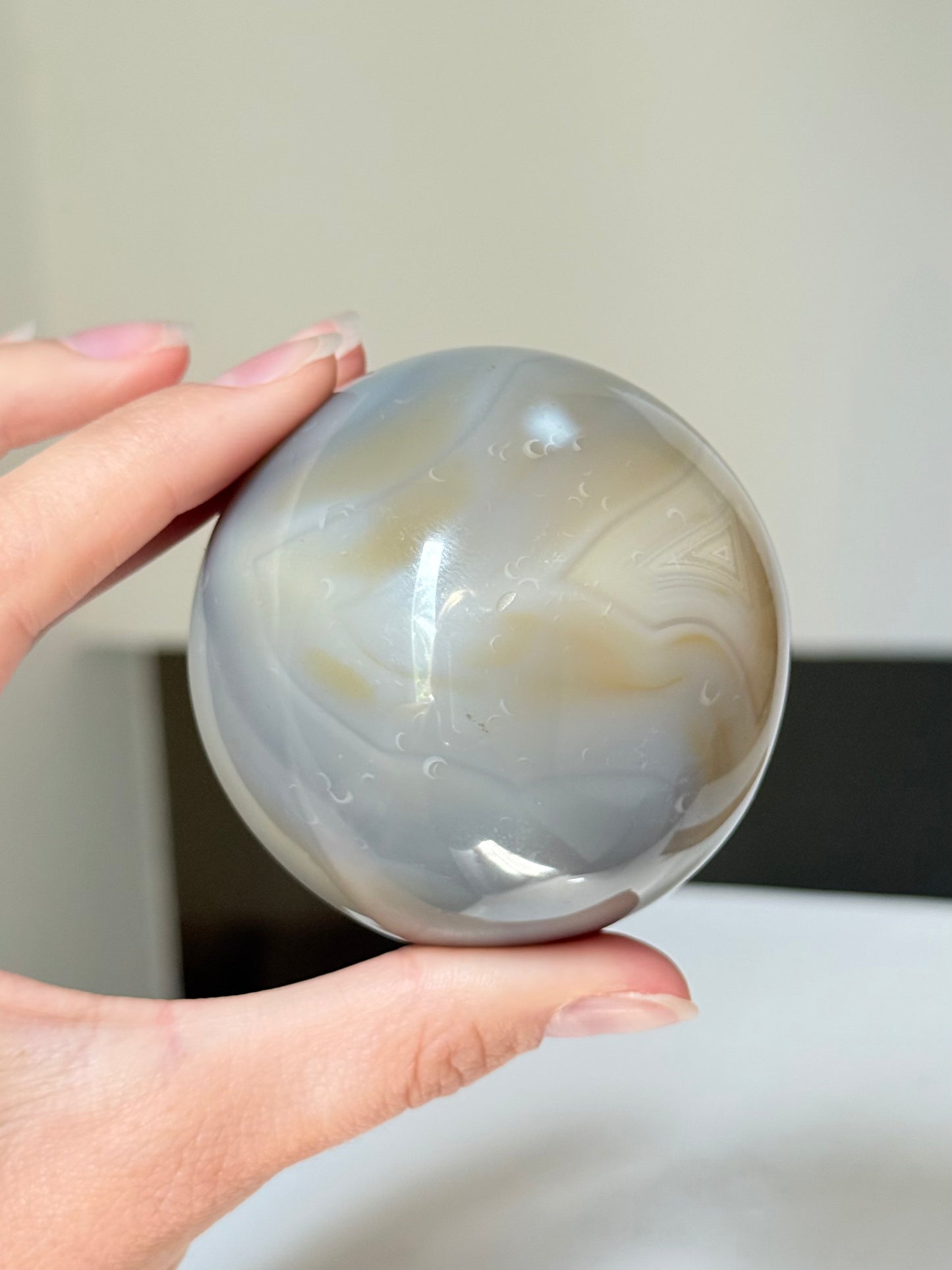 Esfera Orca Agate | Sphere Ágata Orca