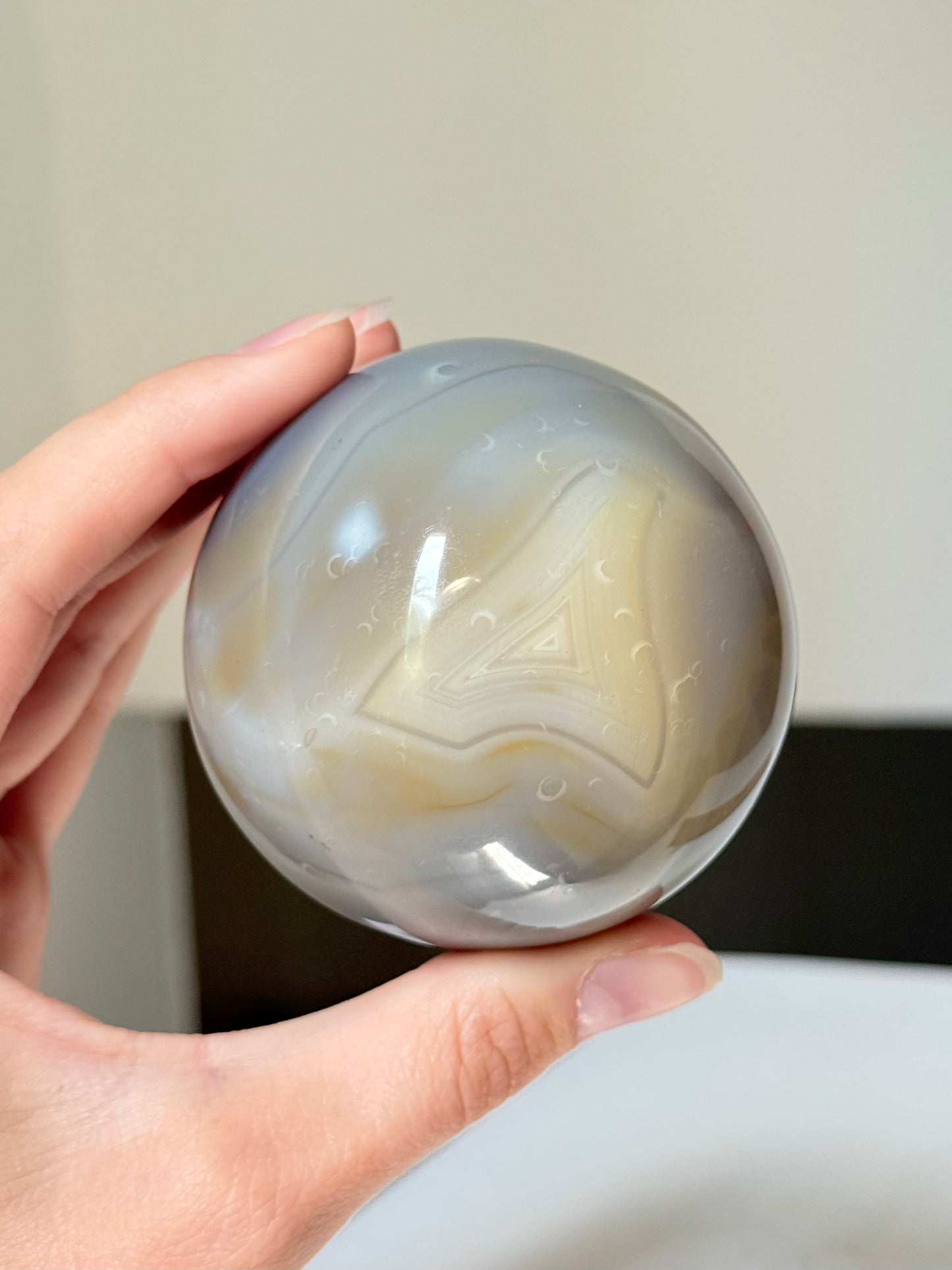 Esfera Orca Agate | Sphere Ágata Orca