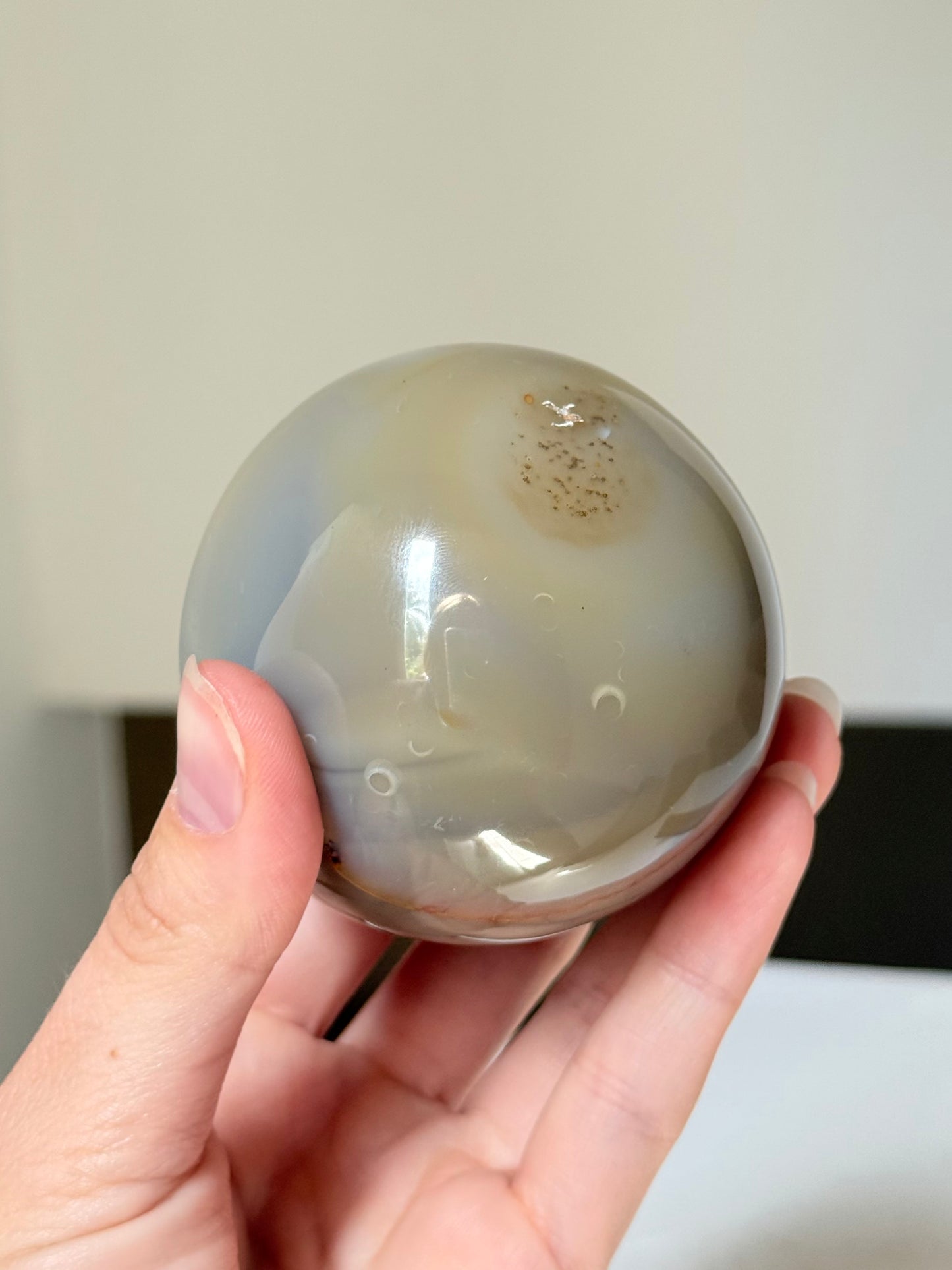 Esfera Orca Agate | Sphere Ágata Orca