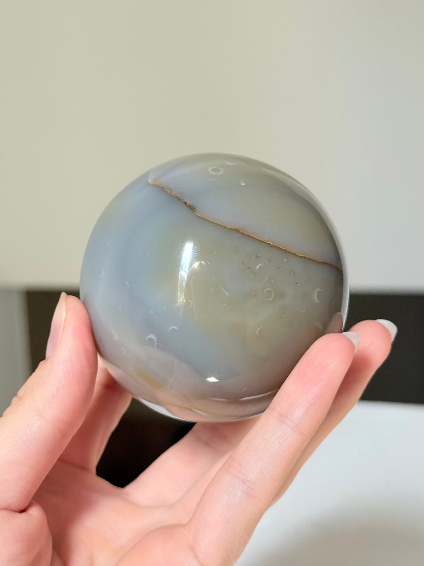Esfera Orca Agate | Sphere Ágata Orca