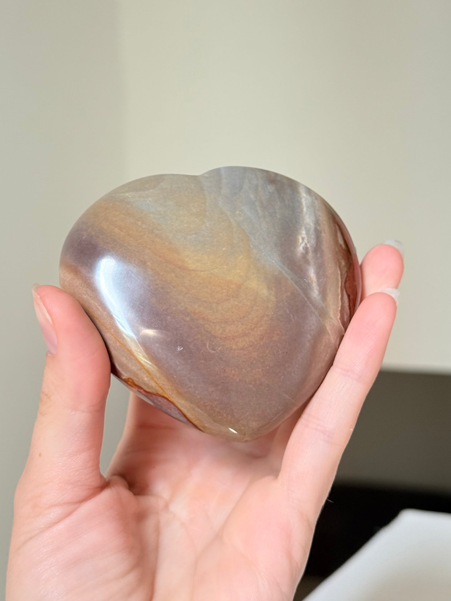 Polychrome Jasper Heart | Corazón de Jaspe Policromado