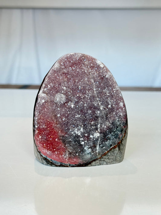 Pink, Black and Purple Amethyst