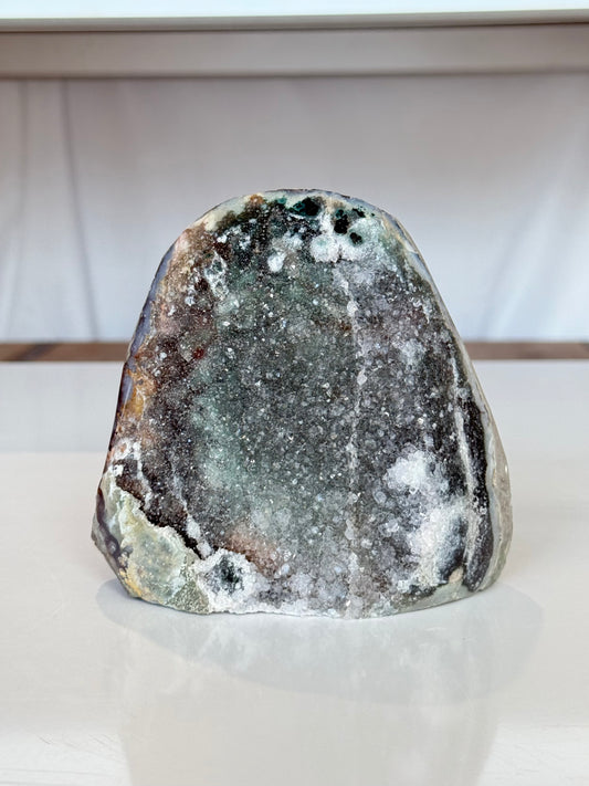 Green and Black Amethyst