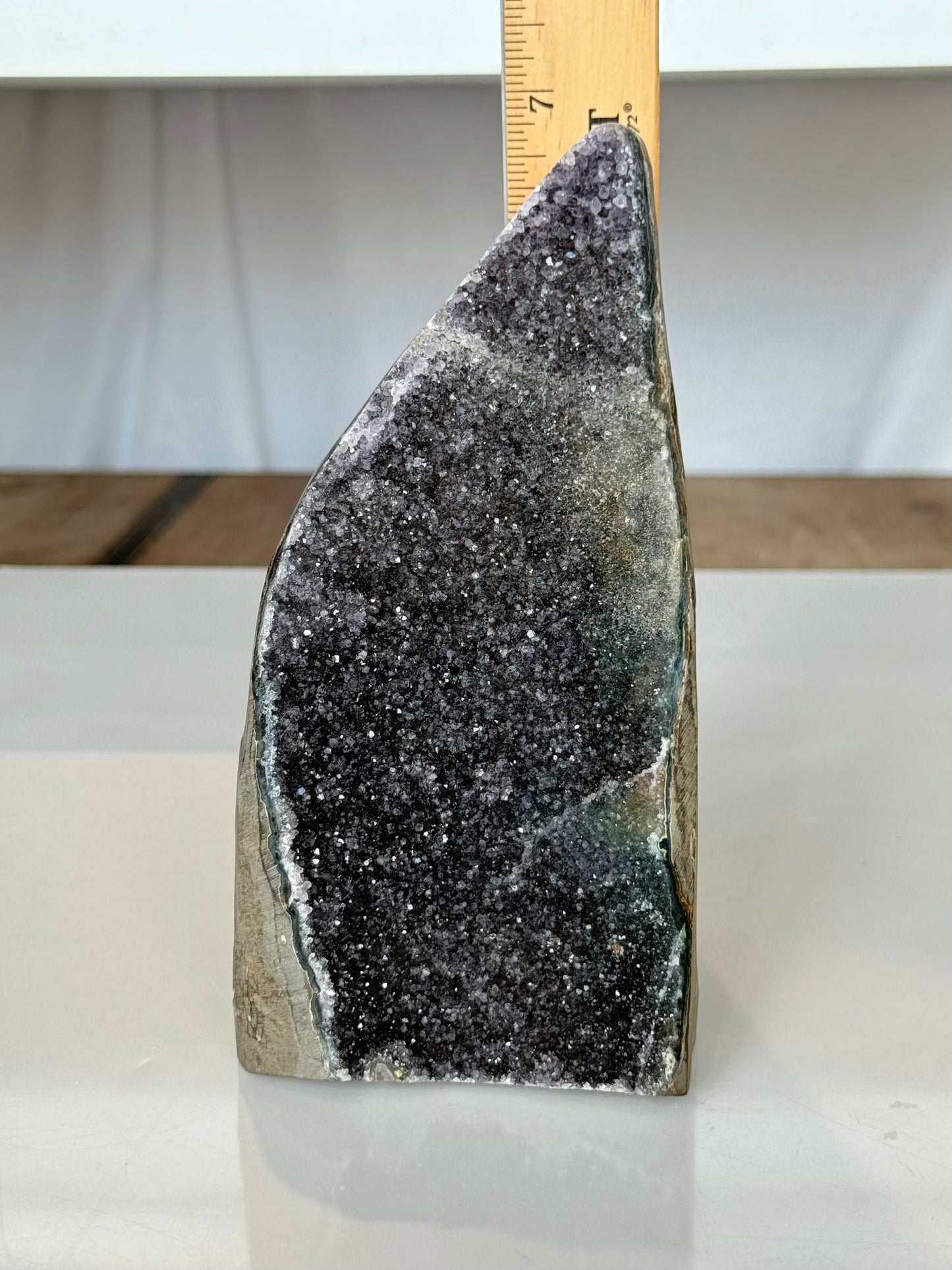 Black and Green Amethyst