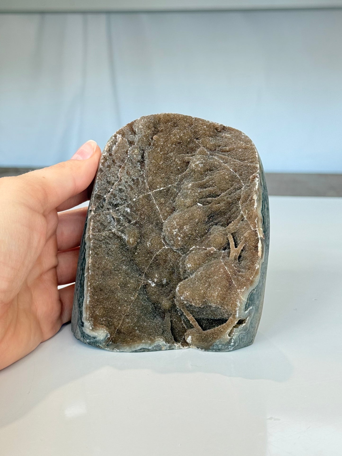 Caramel Brown Amethyst