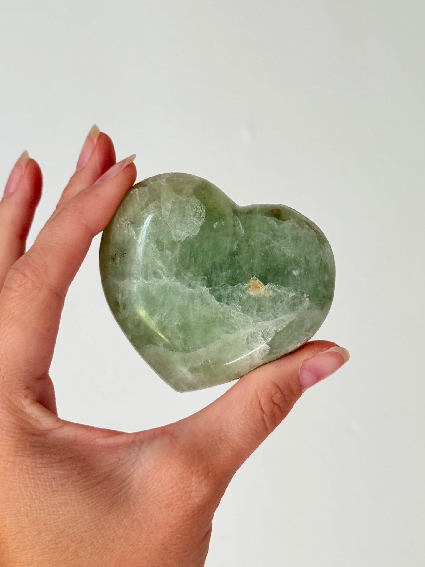Fluorite Heart | Corazón de Fluorita