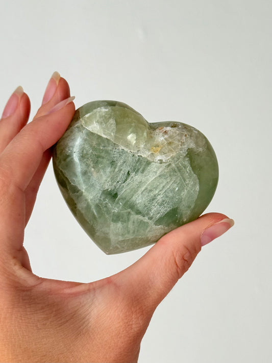 Fluorite Heart | Corazón de Fluorita