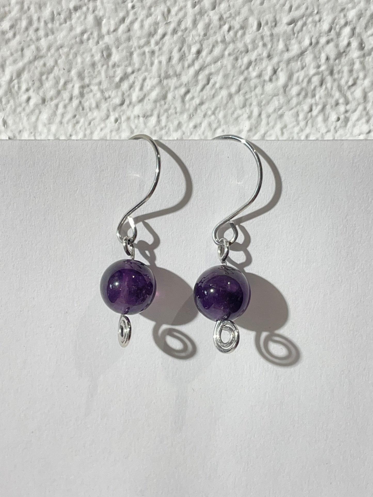 Amethyst Drop Earrings