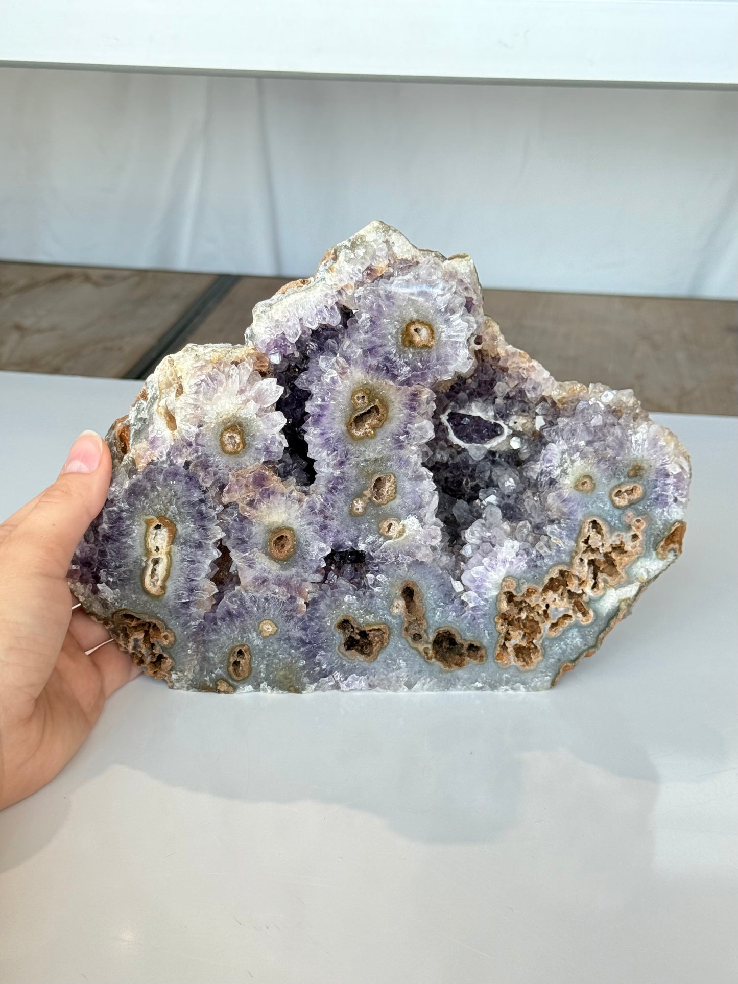 Multiple Amethyts Flower Cluster