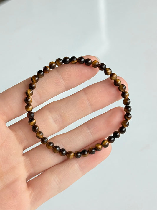 Tiger Eye 4mm Bracelet