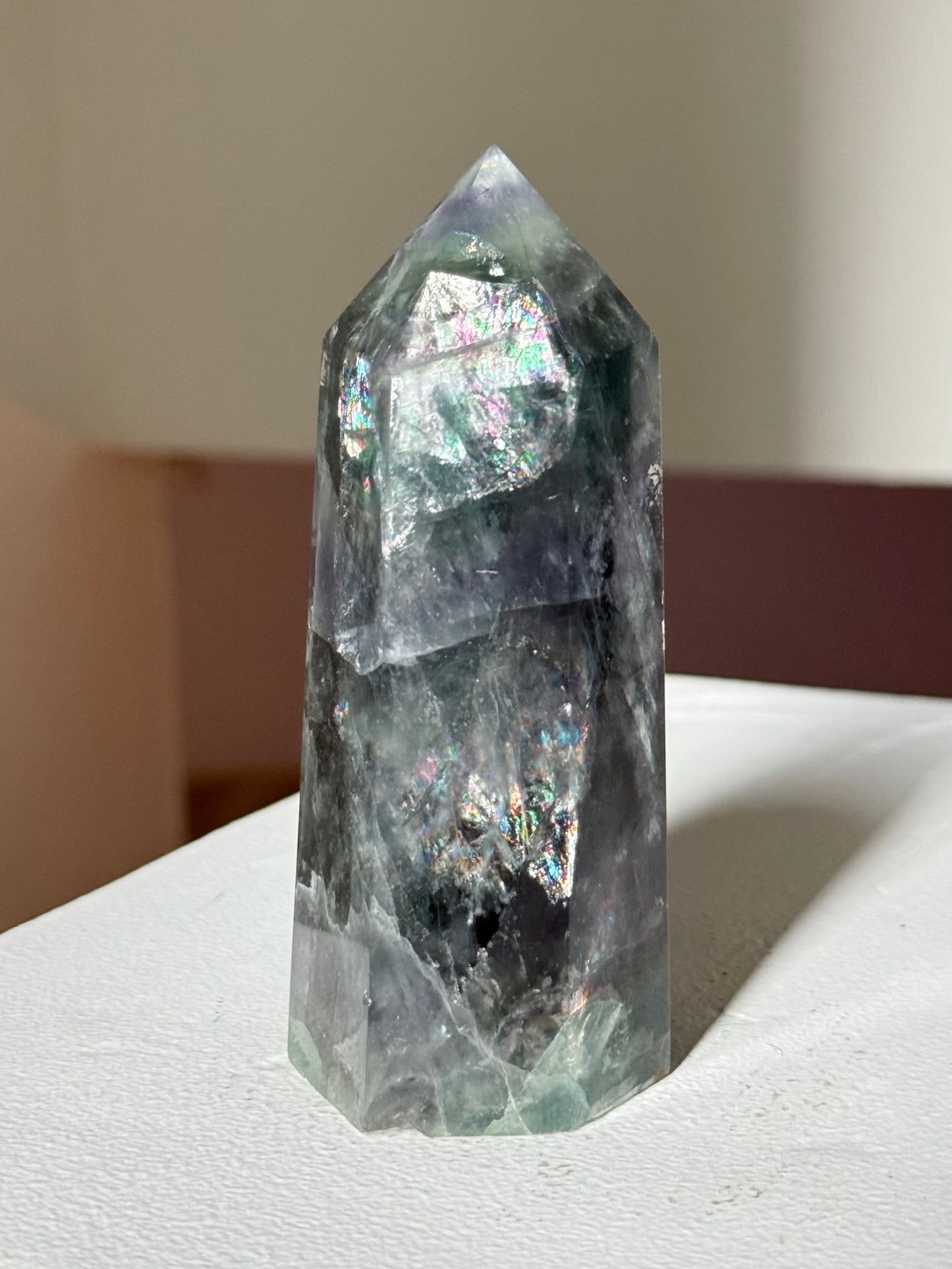 Rainbow Fluorite Point | Punta de Fluorita Arcoíris