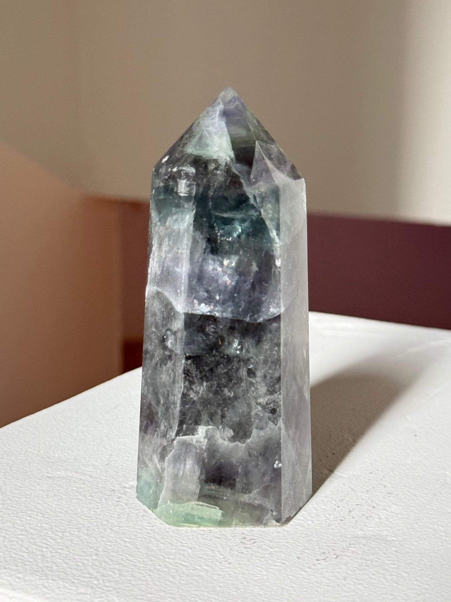 Rainbow Fluorite Point | Punta de Fluorita Arcoíris