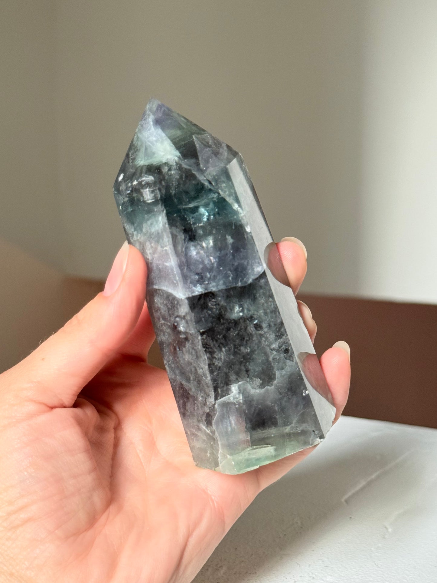Rainbow Fluorite Point | Punta de Fluorita Arcoíris